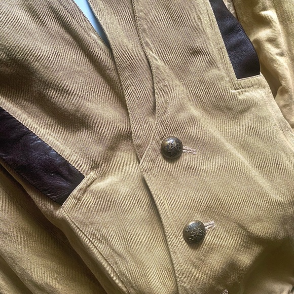 Mackage Double Closure Leather Trim Jacket - Picture 10 of 16